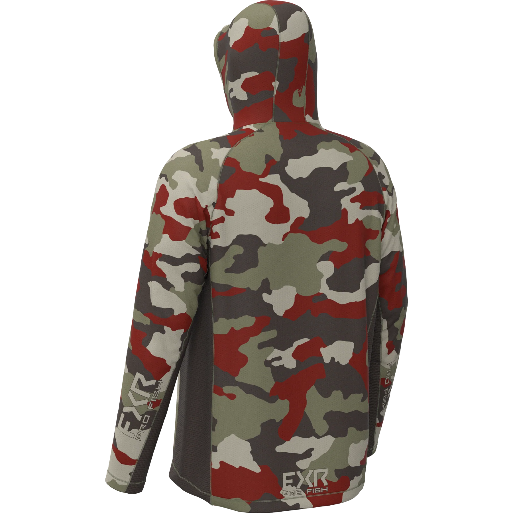 FXR Derby Camo Air UPF Pullover Hoodie - Image 11