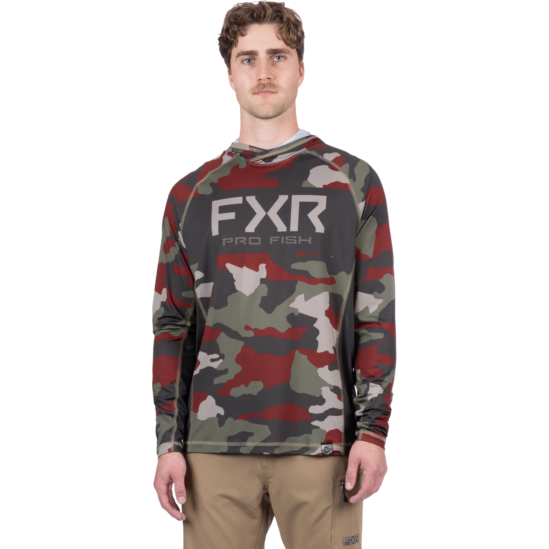 FXR Derby Camo Air UPF Pullover Hoodie - Image 13