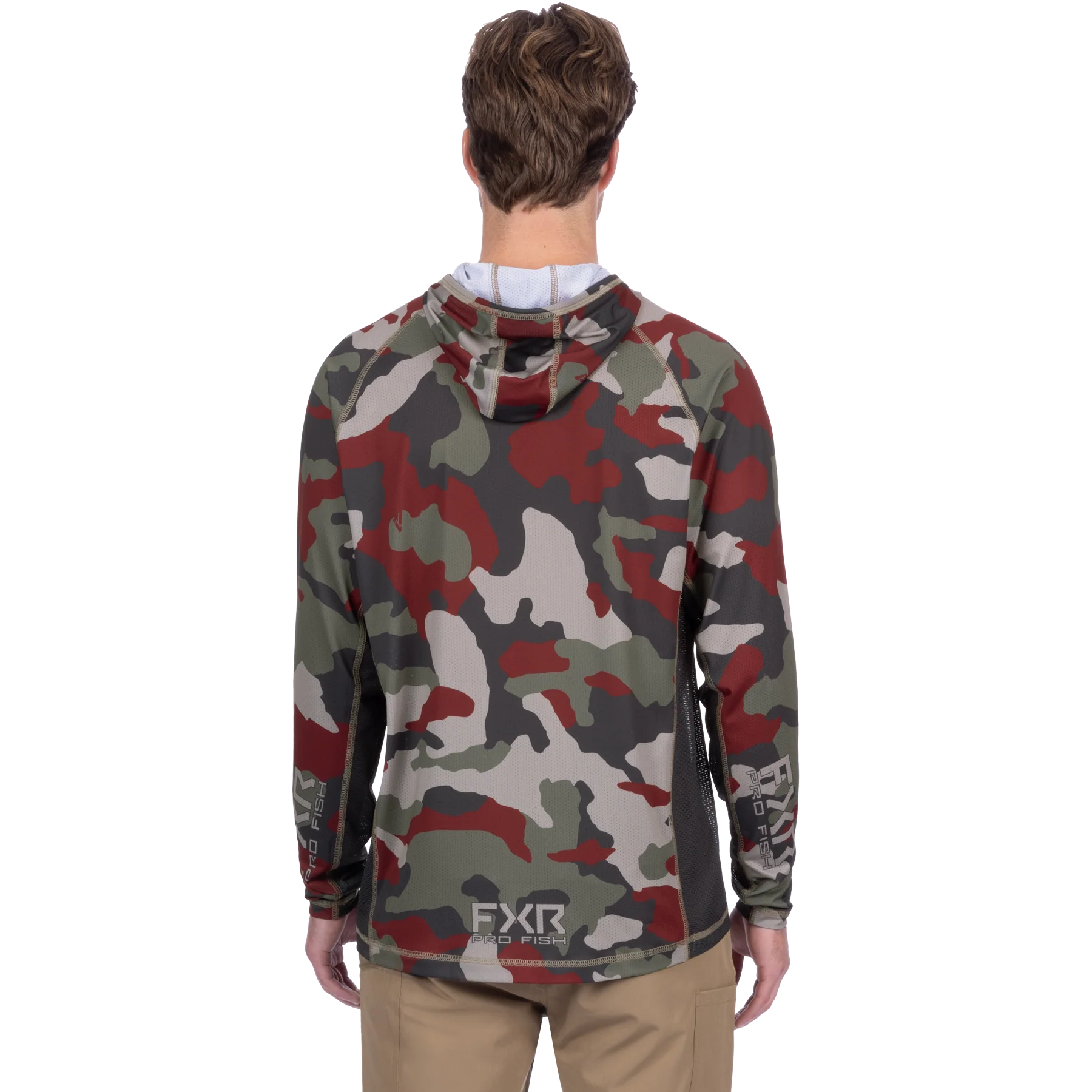 FXR Derby Camo Air UPF Pullover Hoodie - Image 14