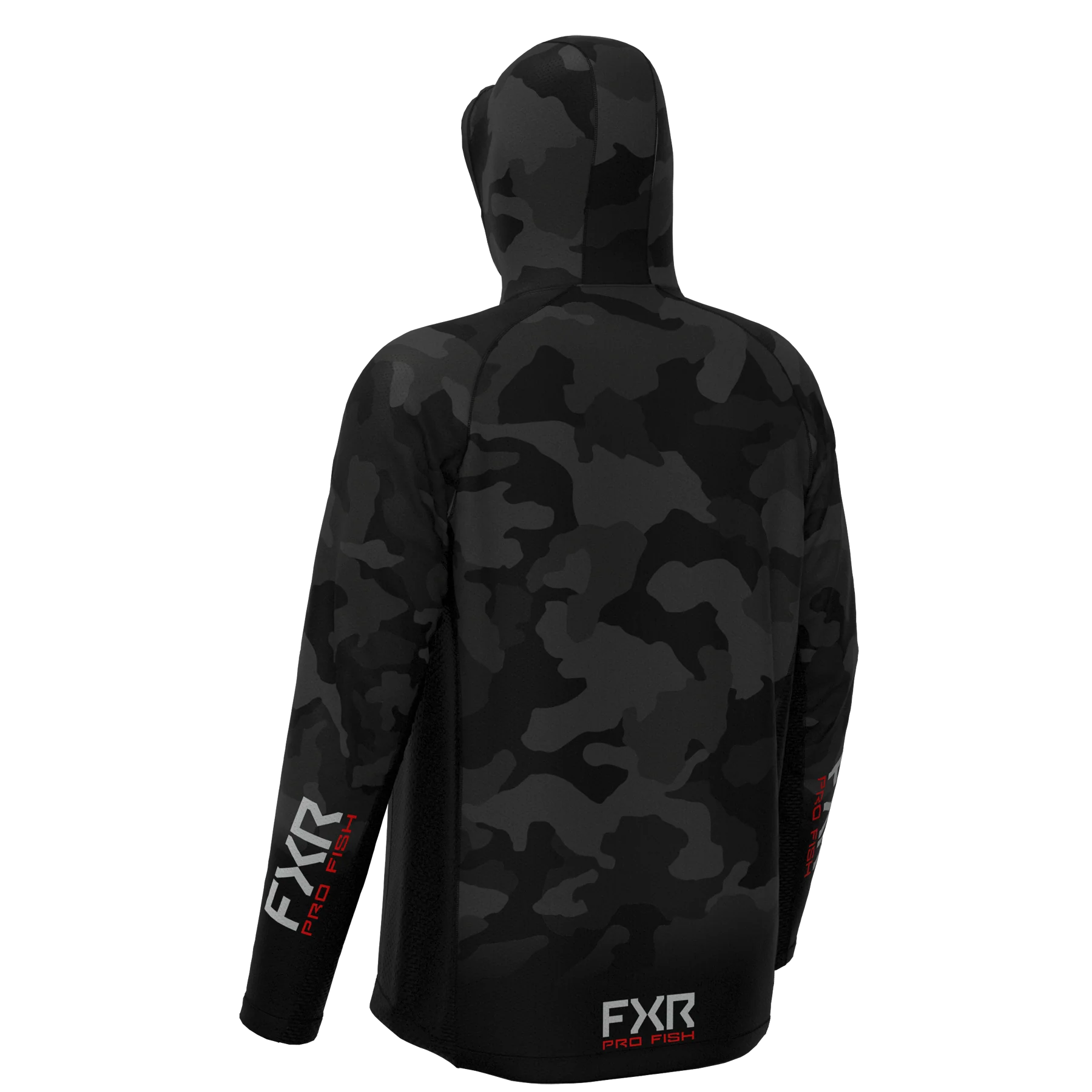 FXR Derby Camo Air UPF Pullover Hoodie - Image 2