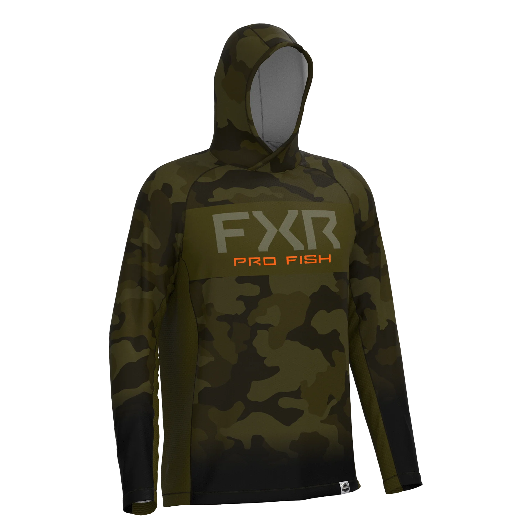 FXR Derby Camo Air UPF Pullover Hoodie - Image 3