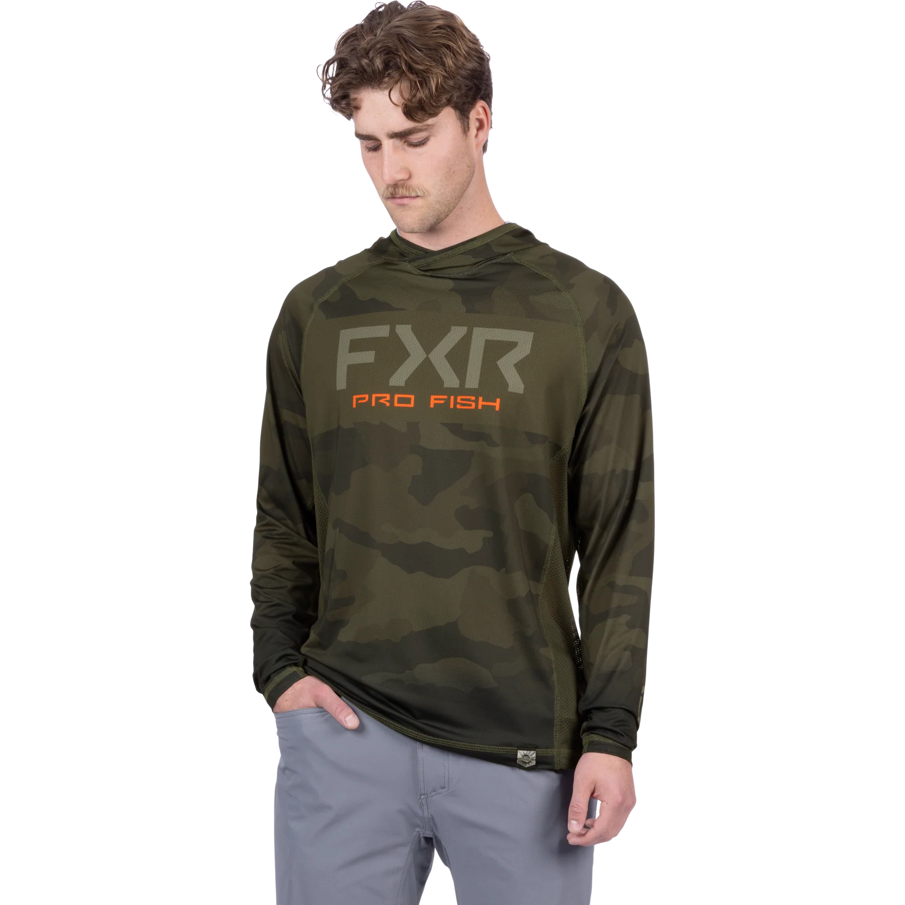 FXR Derby Camo Air UPF Pullover Hoodie - Image 6