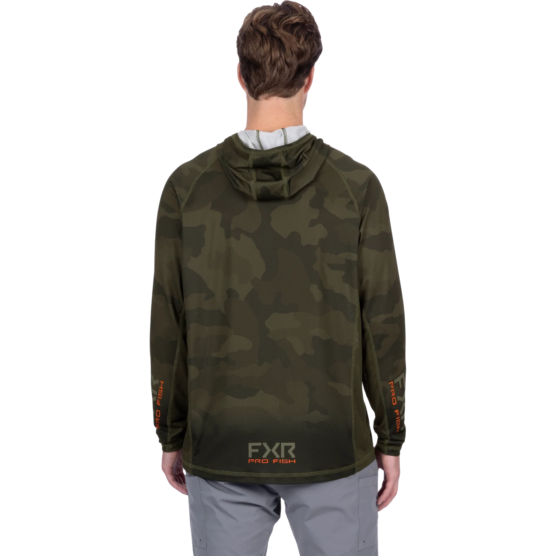FXR Derby Camo Air UPF Pullover Hoodie - Image 7