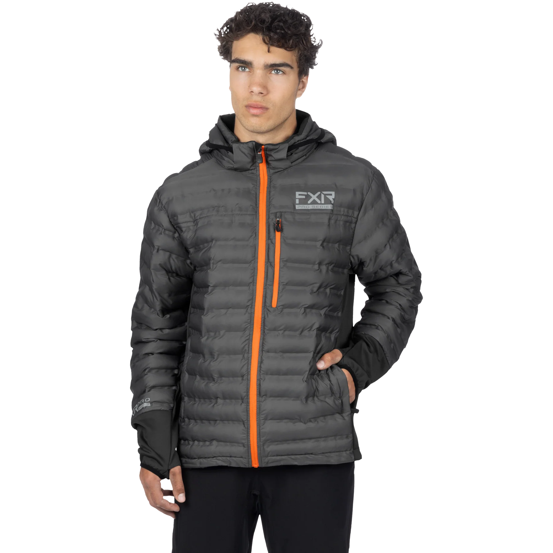 FXR Podium Hybrid Quilted Hoodie - Image 3