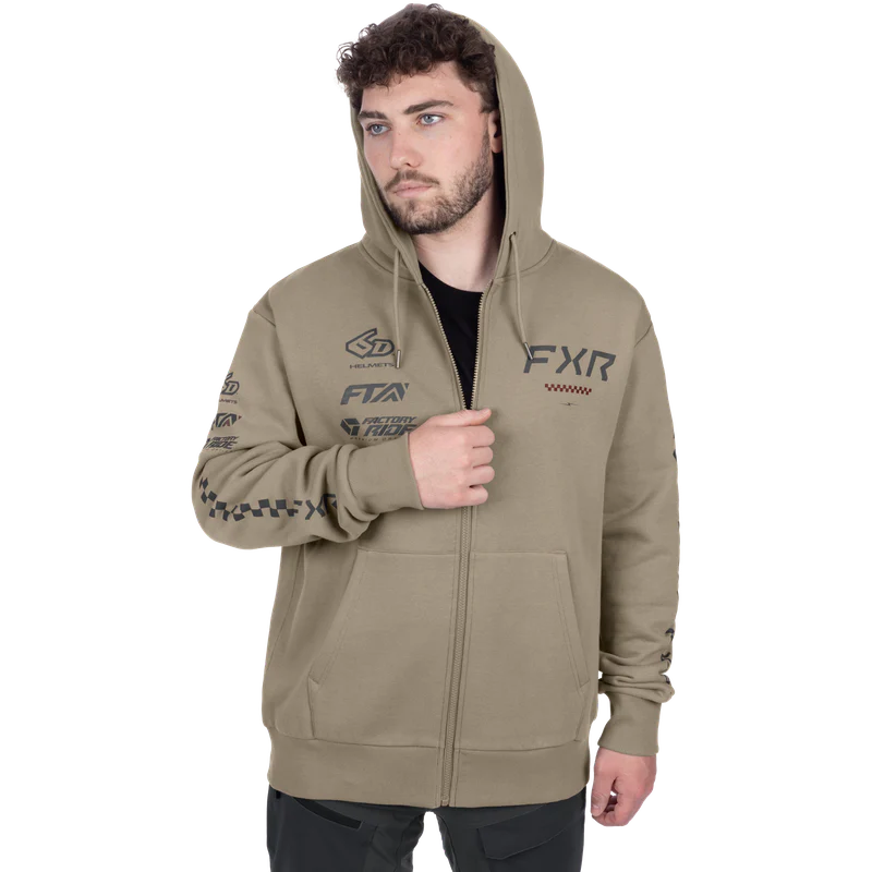 FXR Stack Cotton Zip Up Hoodie - Image 4
