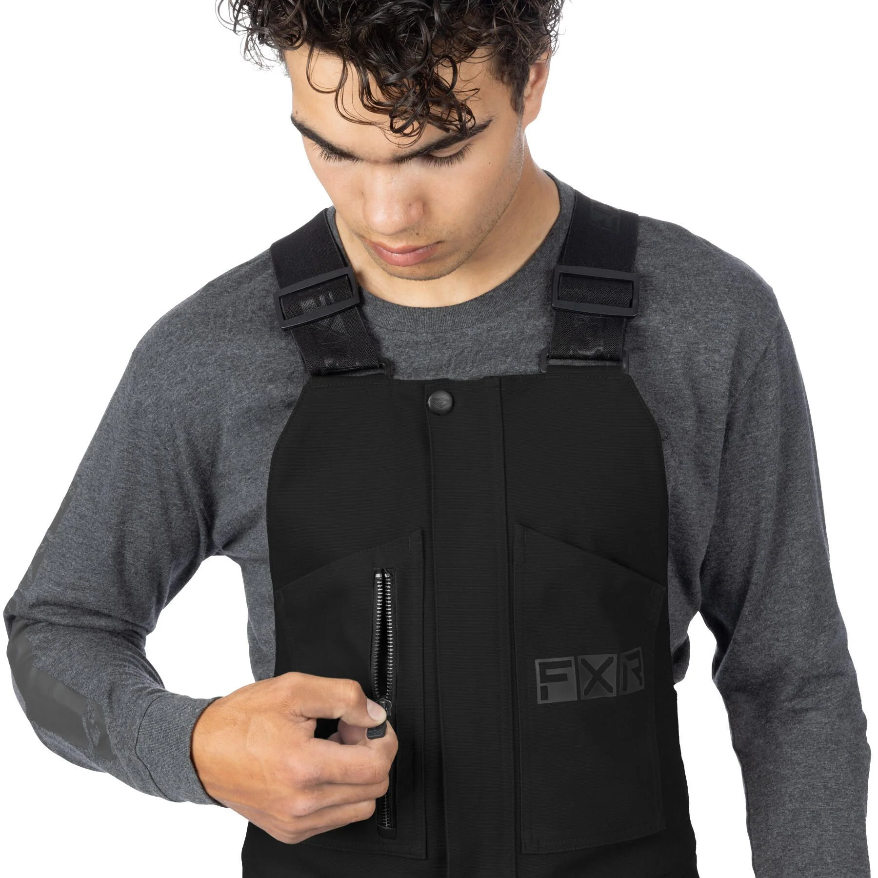 FXR Task Insulated Canvas Bib Overall - Image 11