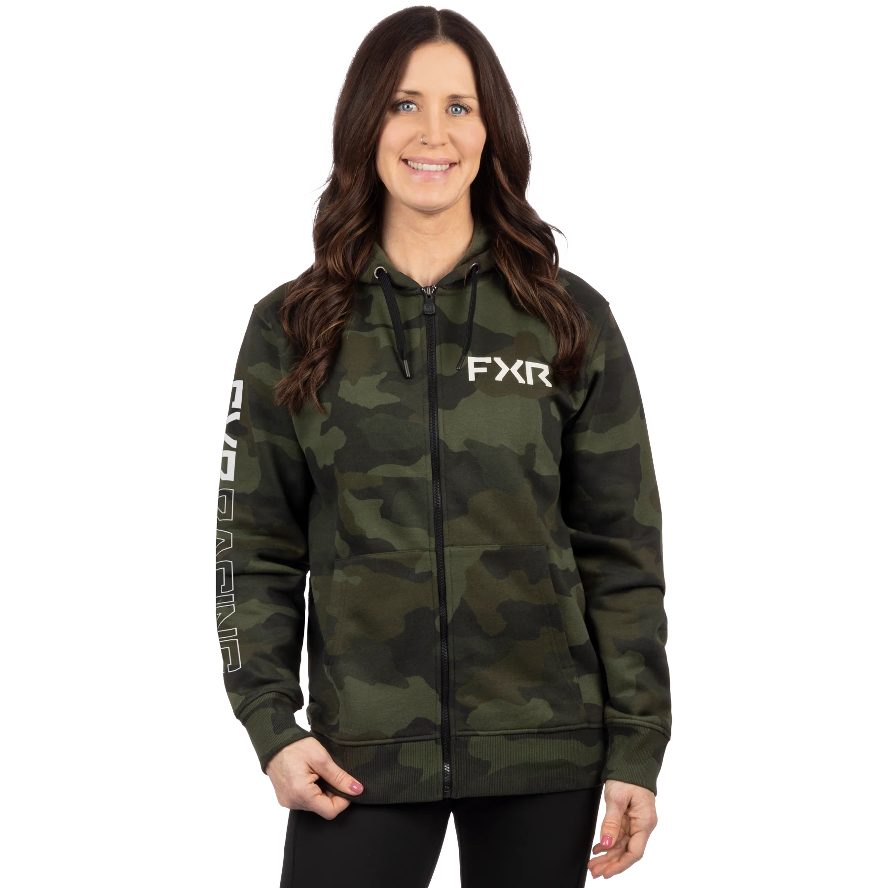 FXR Unisex Clutch Cotton Zip Hoodie - Image 7