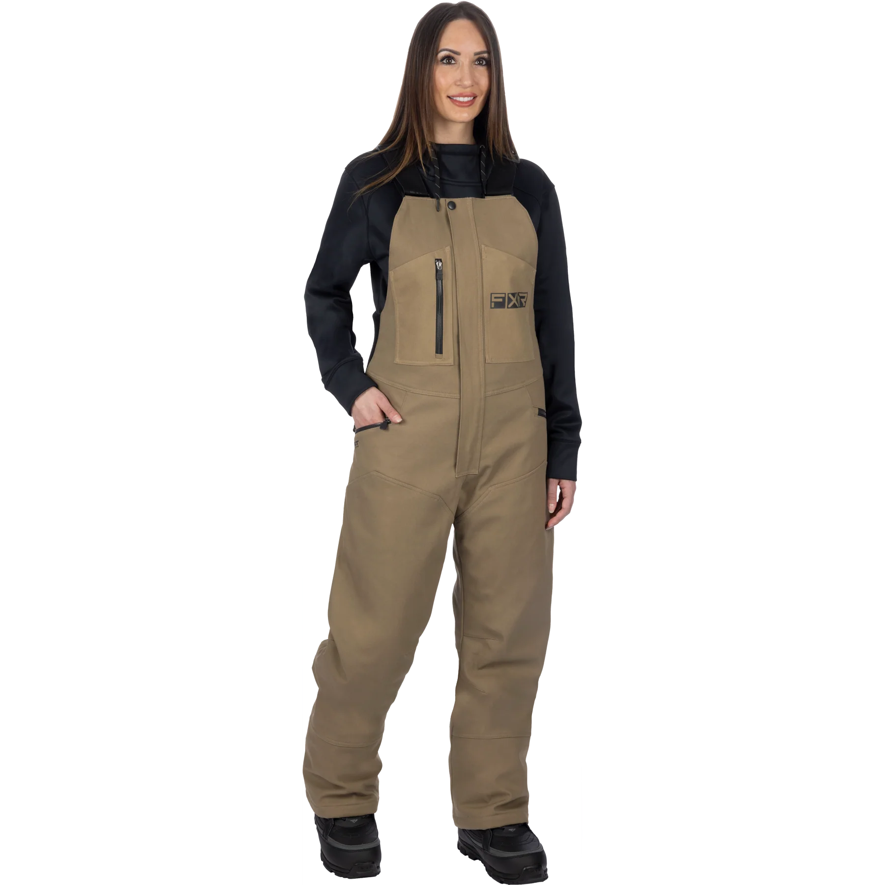 FXR Unisex Task Insulated Canvas Bib Overall - Image 2