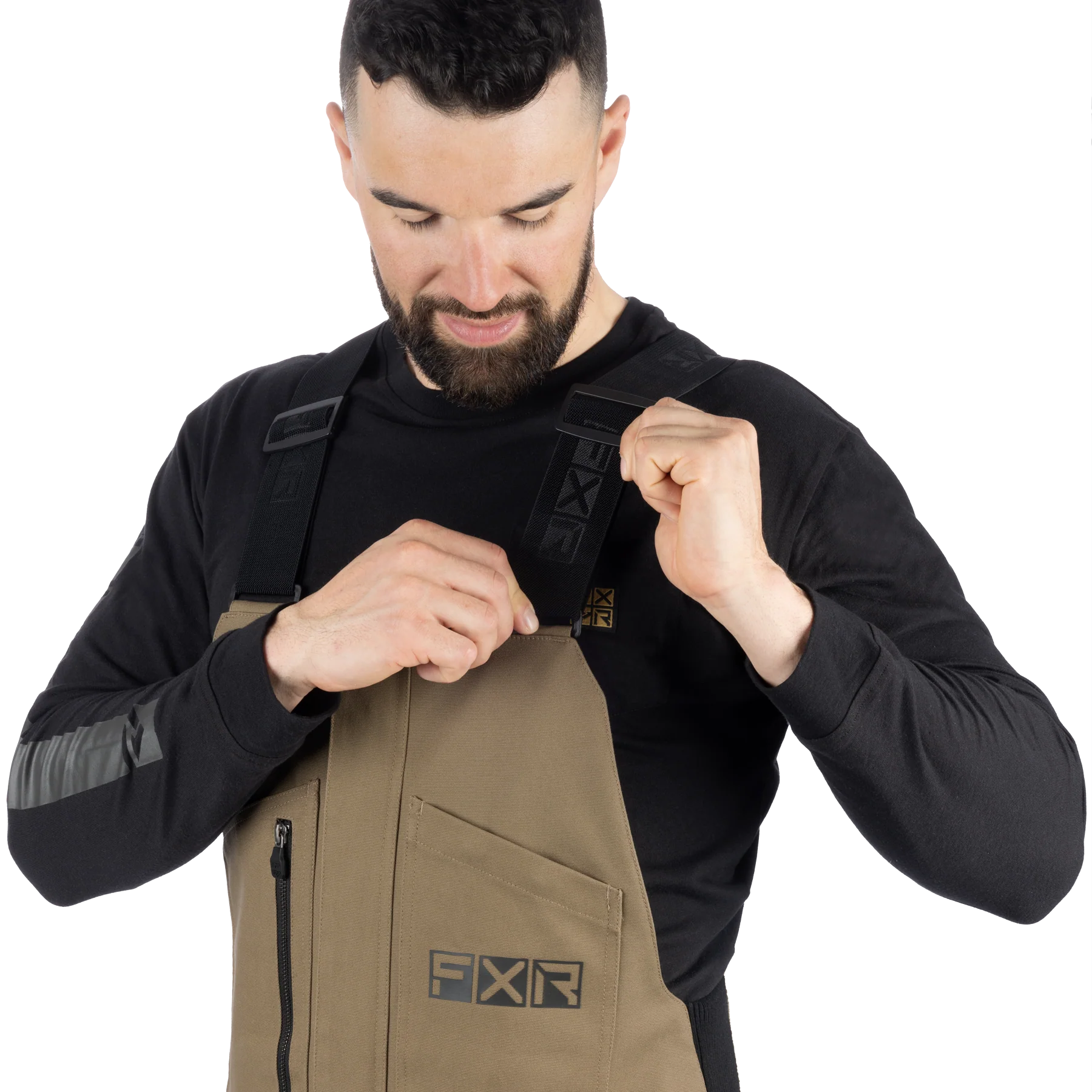 FXR Unisex Task Insulated Canvas Bib Overall - Image 7