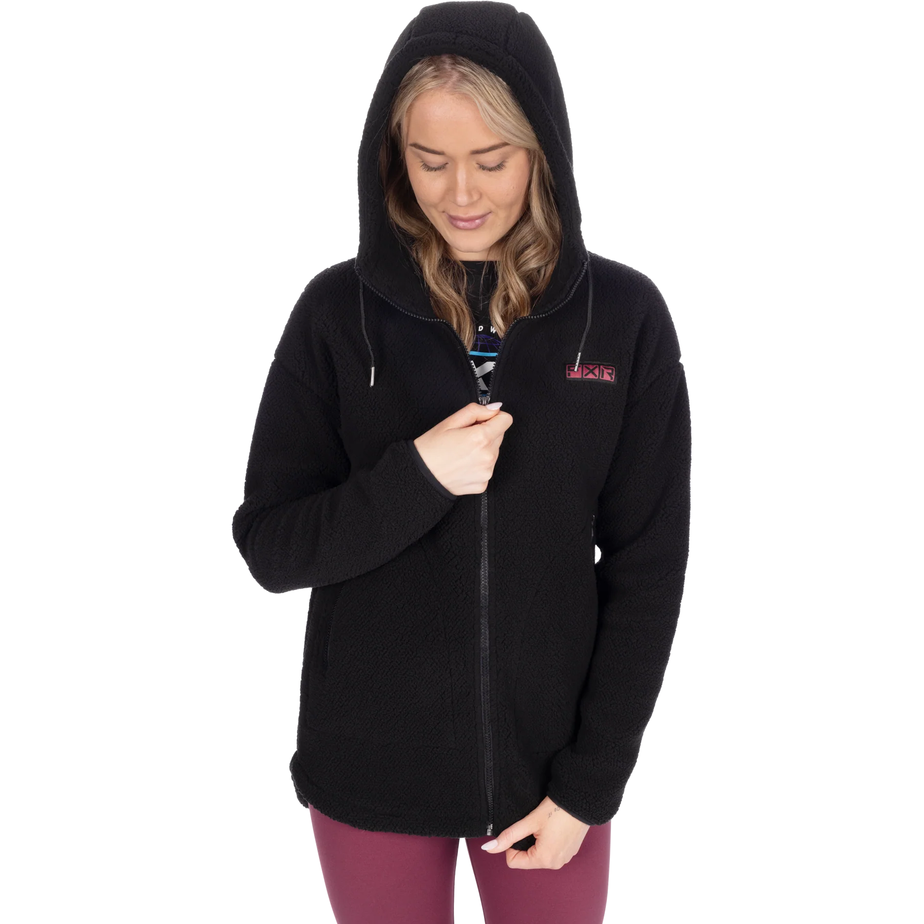 FXR Women Sapphire Sherpa Jacket - Image 9