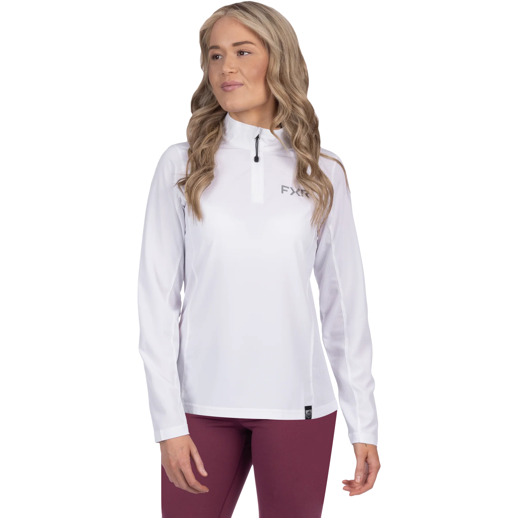 FXR Women's Breeze UPF 1/4 Zip Longsleeve Shirt