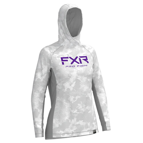 FXR Women's Derby Air UPF Pullover Hoodie - Image 3