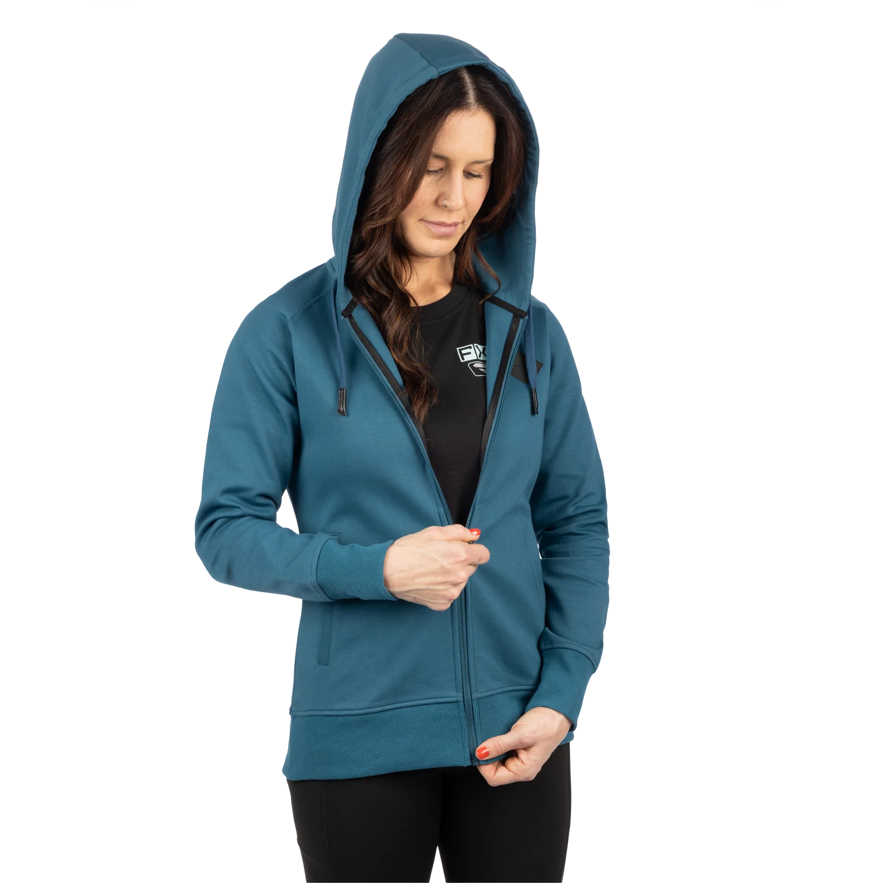 FXR Women's Diamond Zip Hoodie - Image 6
