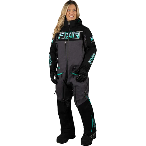 FXR Women's Maverick F.A.S.T Insulated Monosuit - Image 5
