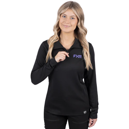 FXR Women's Pilot UPF 1/4 Zip LS Shirt