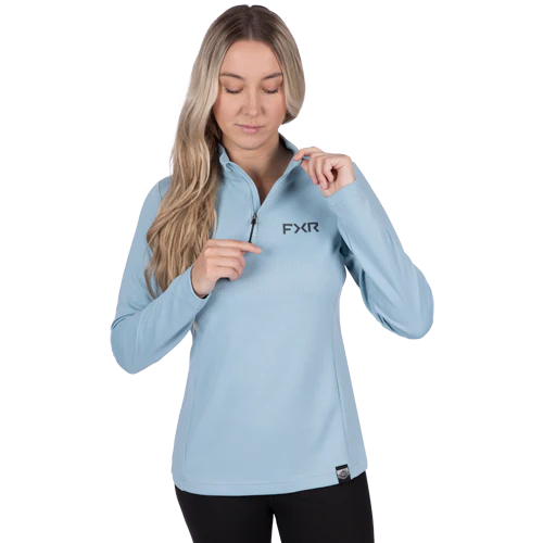 FXR Women's Pilot UPF 1/4 Zip LS Shirt - Image 3