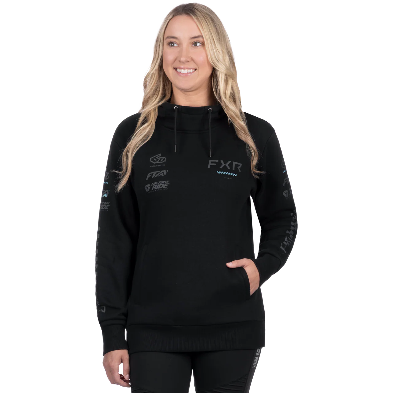 FXR Women's Stack Cotton Pullover Hoodie