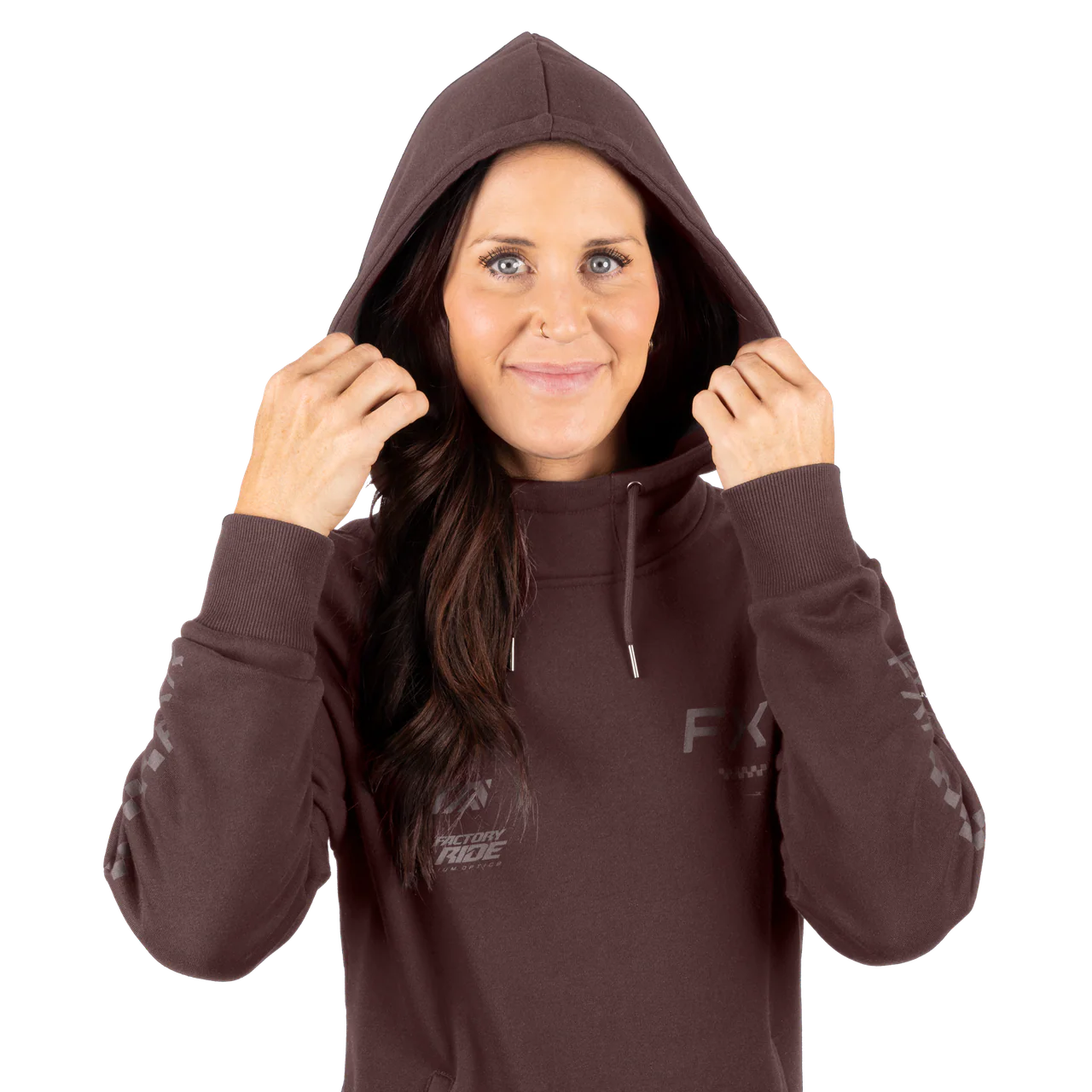 FXR Women's Stack Cotton Pullover Hoodie - Image 7