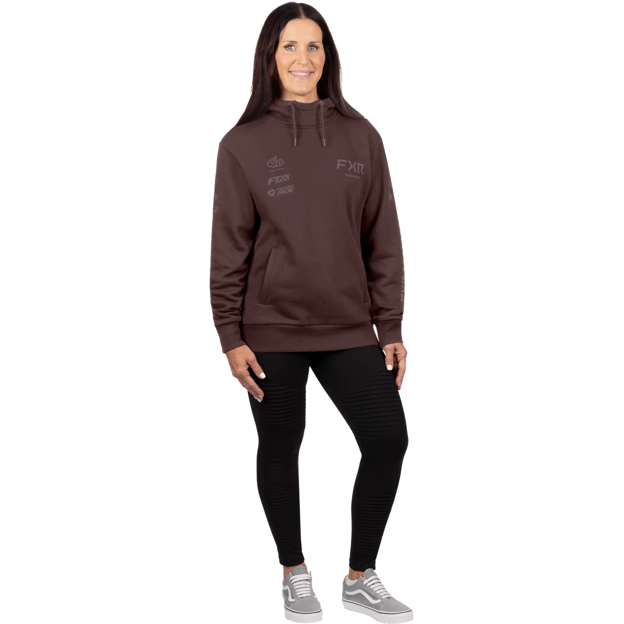 FXR Women's Stack Cotton Pullover Hoodie - Image 9