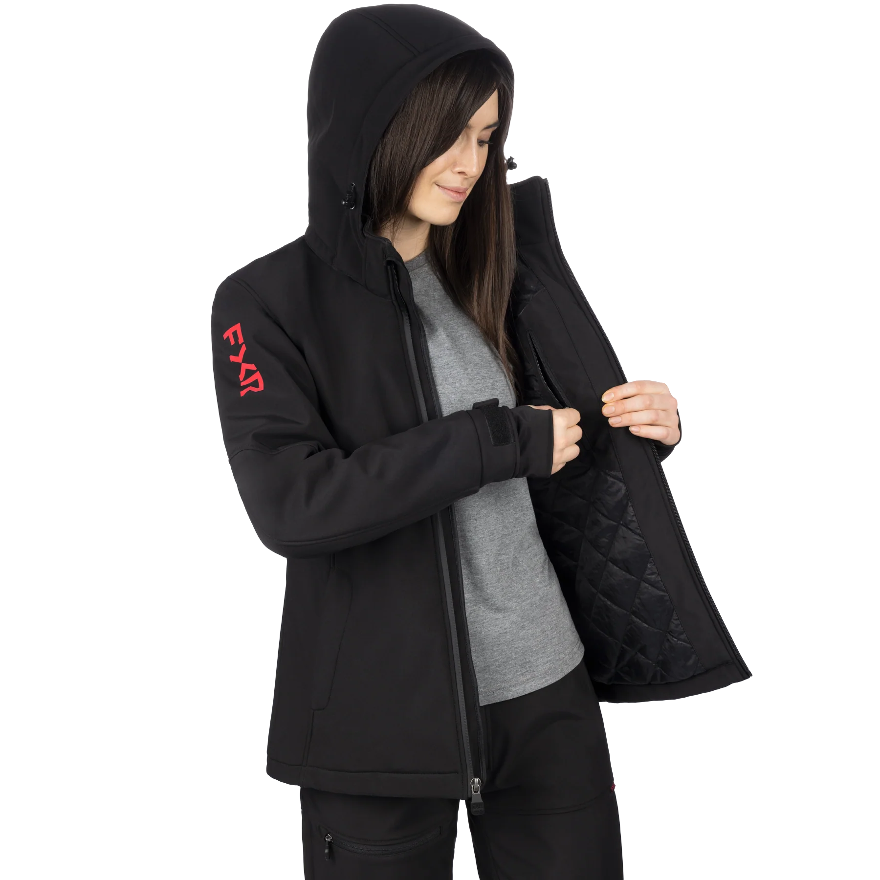 FXR Women's Vertical Pro Insulated Softshell Jacket - 2024 - Image 4