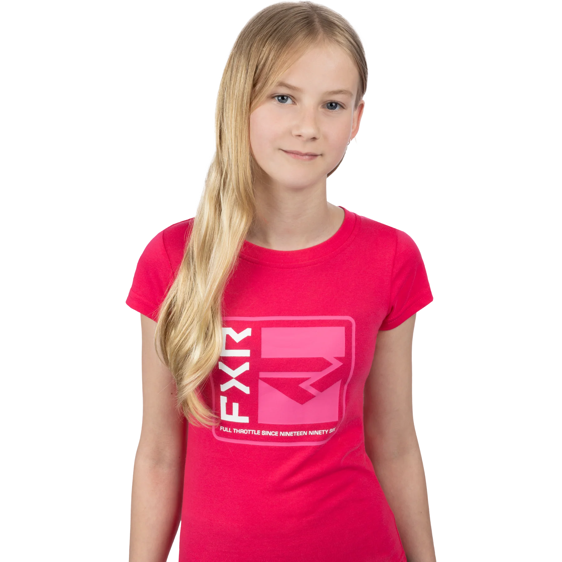 FXR Youth Broadcast Girls Premium T-Shirt - 2024 - Image 5