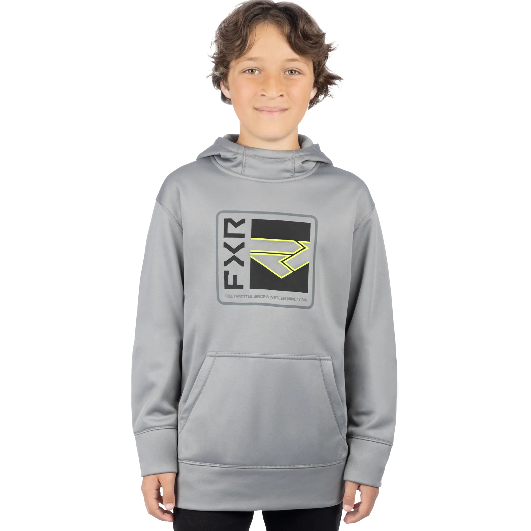 FXR Youth Broadcast Tech Pullover Hoodie - 2024