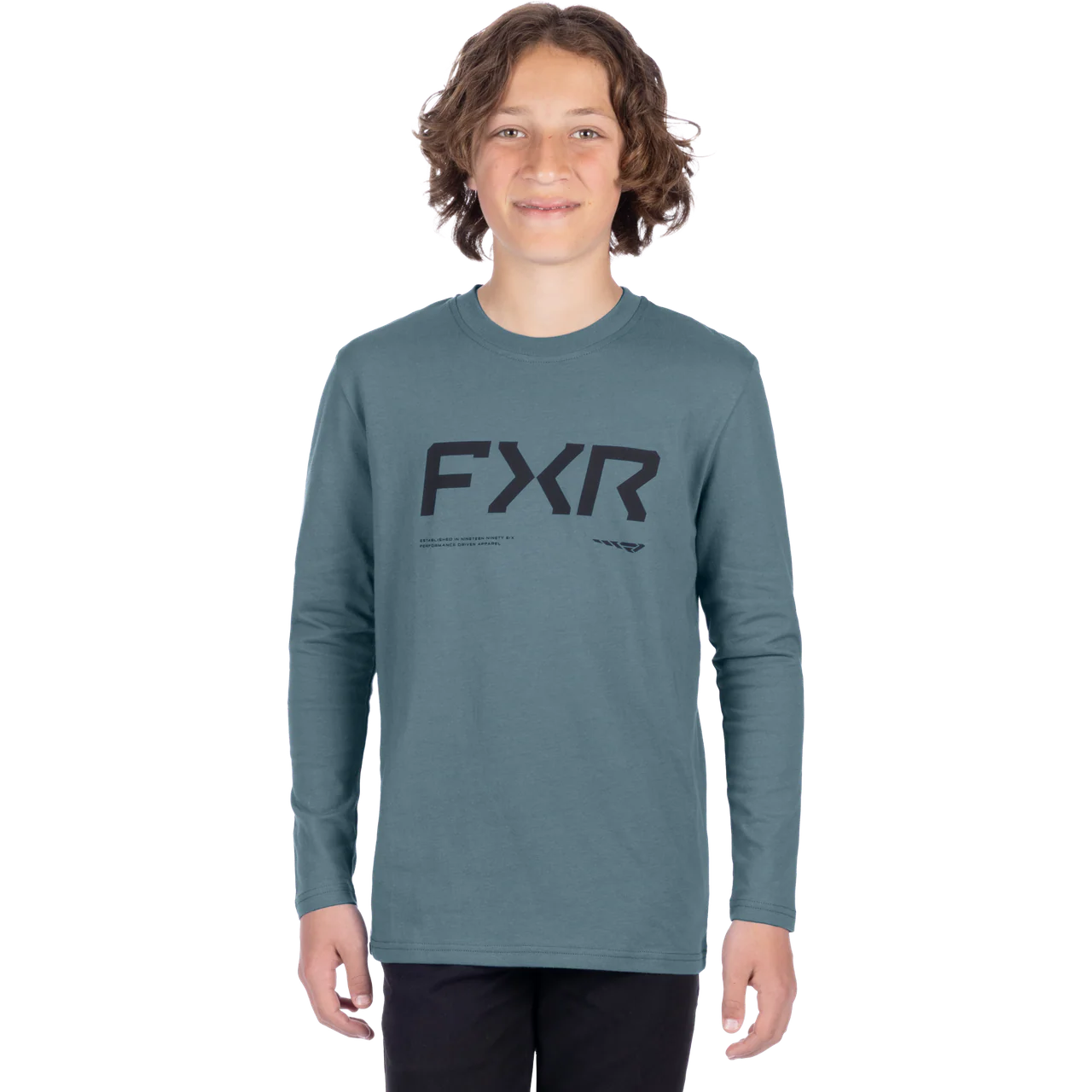 FXR Youth Hydrogen Premium Longsleeve Shirt - Image 4