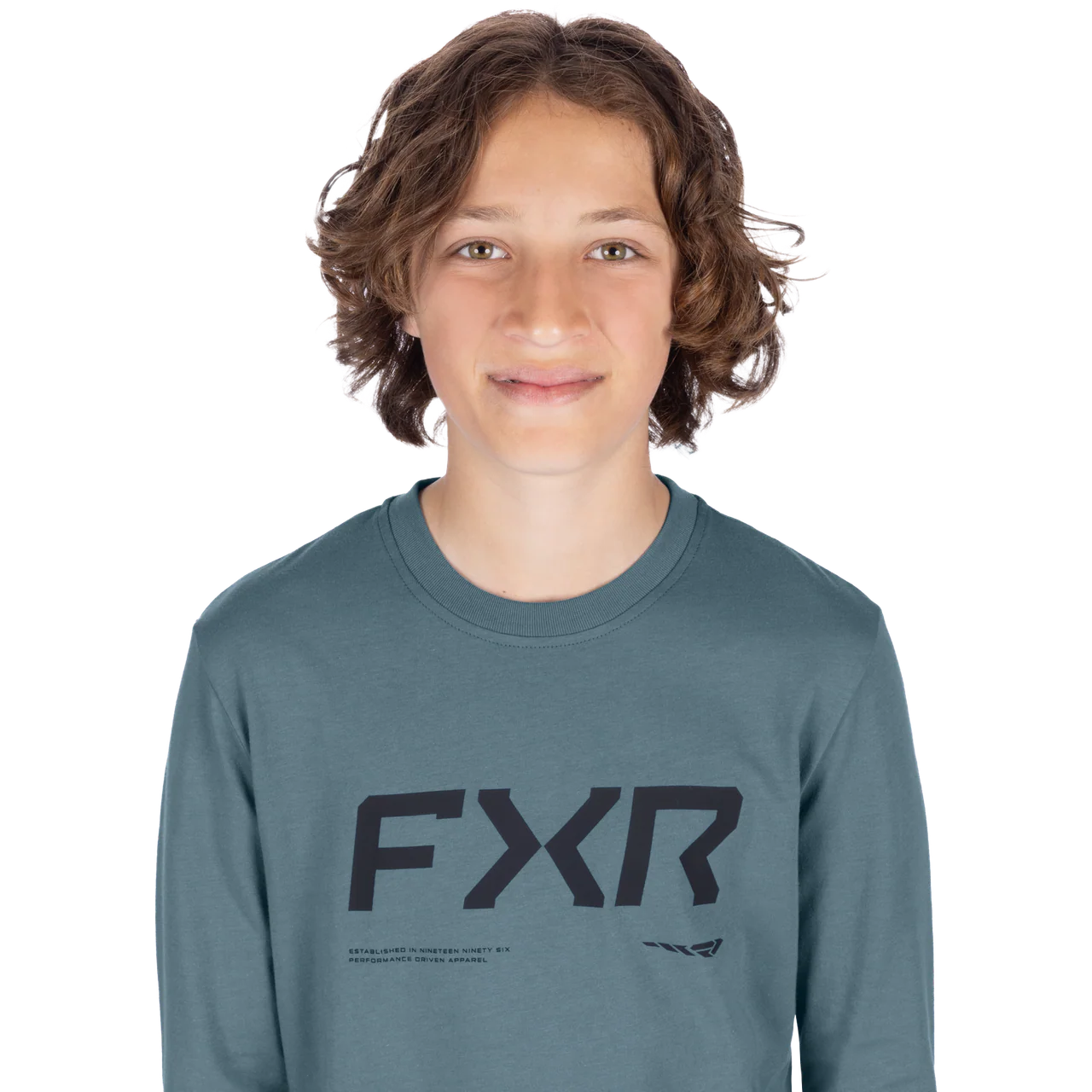 FXR Youth Hydrogen Premium Longsleeve Shirt - Image 5