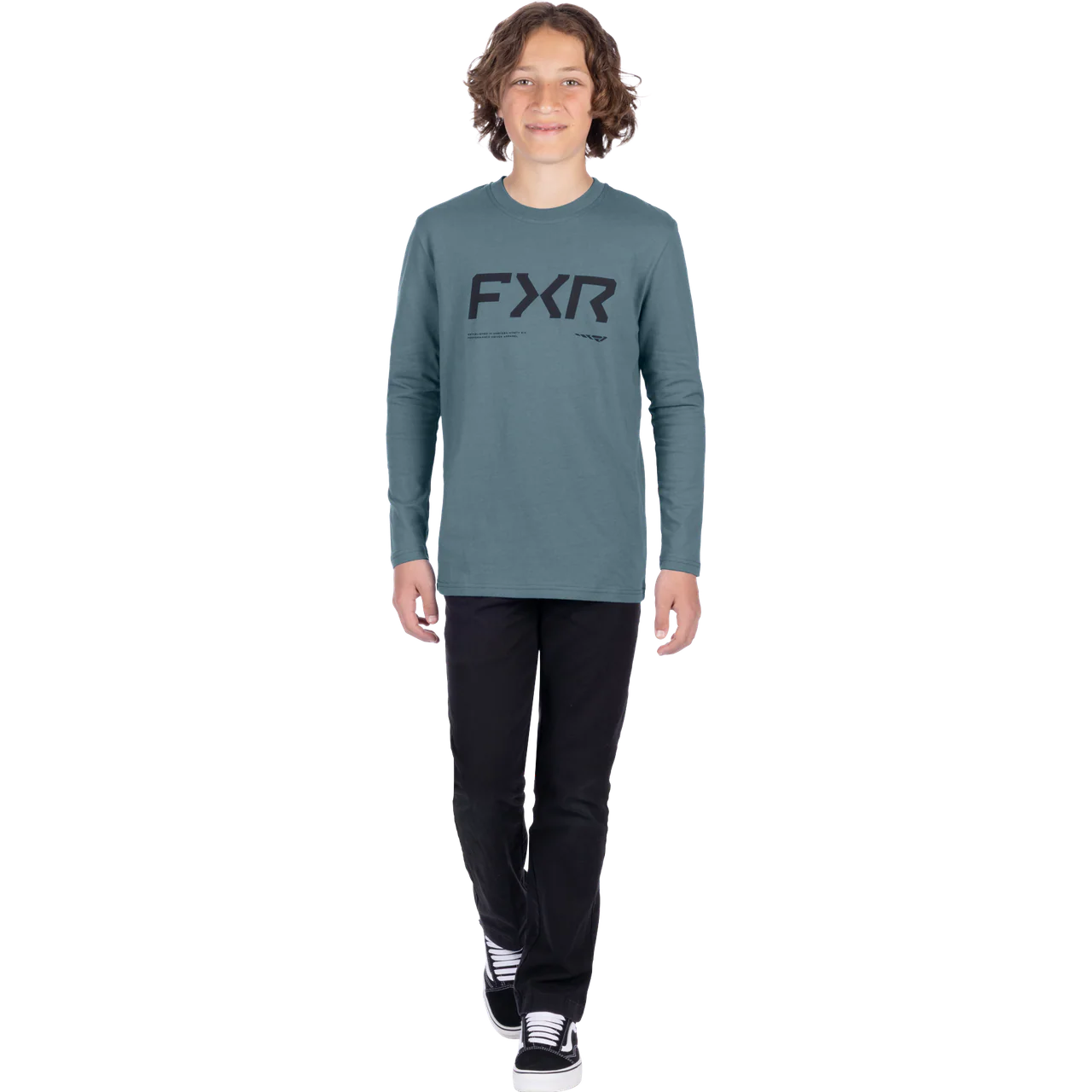FXR Youth Hydrogen Premium Longsleeve Shirt - Image 6
