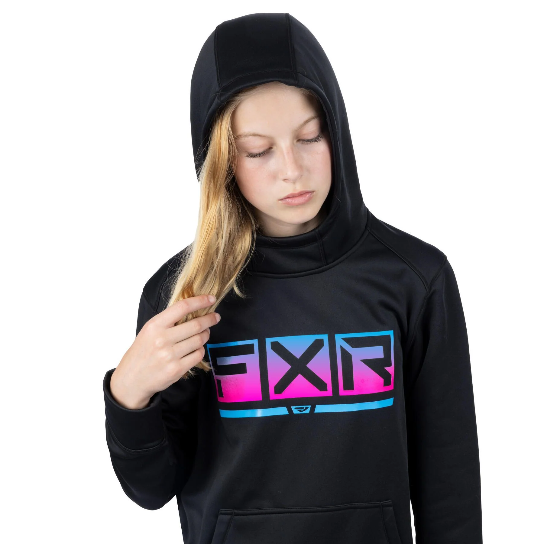 FXR Youth Podium Tech Pullover Hoodie - 2024 - Image 8