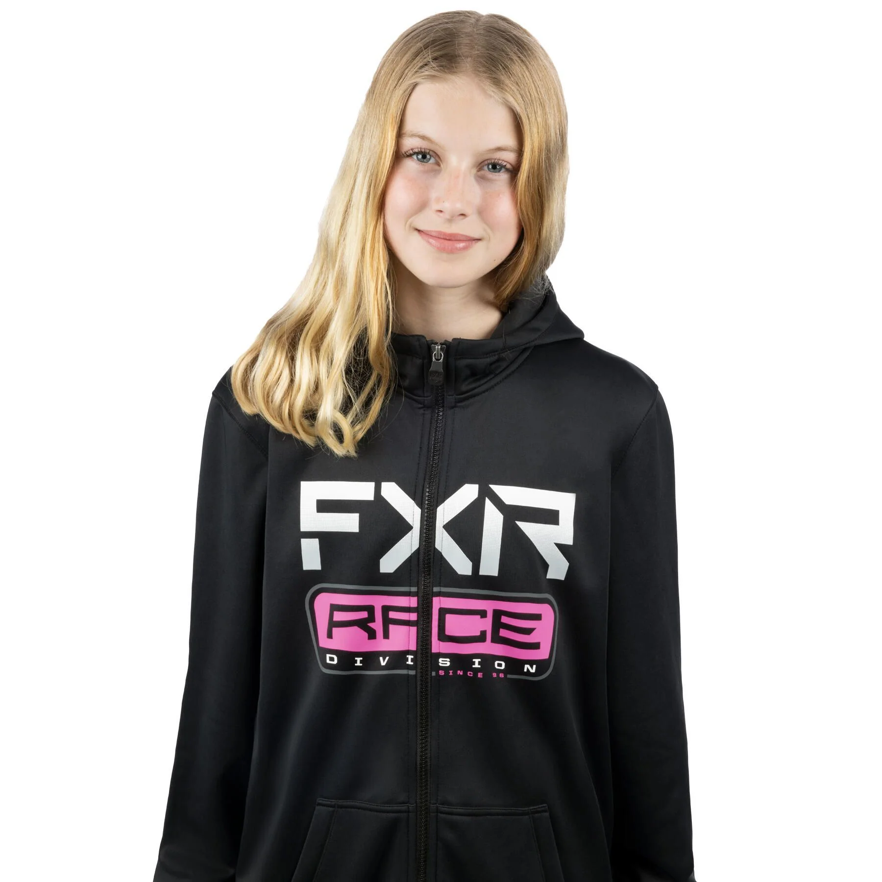FXR Youth Race Division Tech Zip Hoodie - Image 8