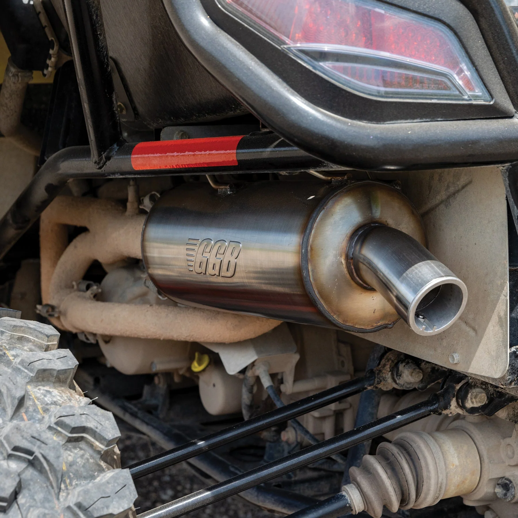 GGB Stainless Steel Muffler | 2015-2019 Artic Cat Wildcat X 1000 - Image 7