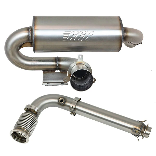 GGB Stainless Steel Muffler and Bypass Pipe | 2017-2022 Can-Am Maverick X3 Turbo / Max X3 Turbo