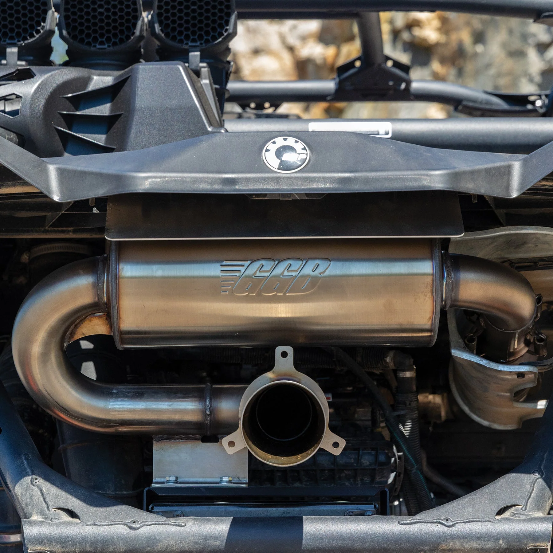 GGB Stainless Steel Trail Muffler | 2017-2023 Can-Am Maverick X3 Turbo / Max X3 Turbo - Image 5
