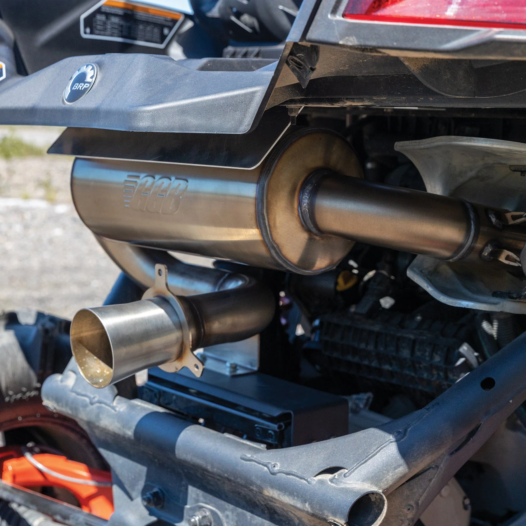 GGB Stainless Steel Trail Muffler | 2017-2023 Can-Am Maverick X3 Turbo / Max X3 Turbo - Image 6