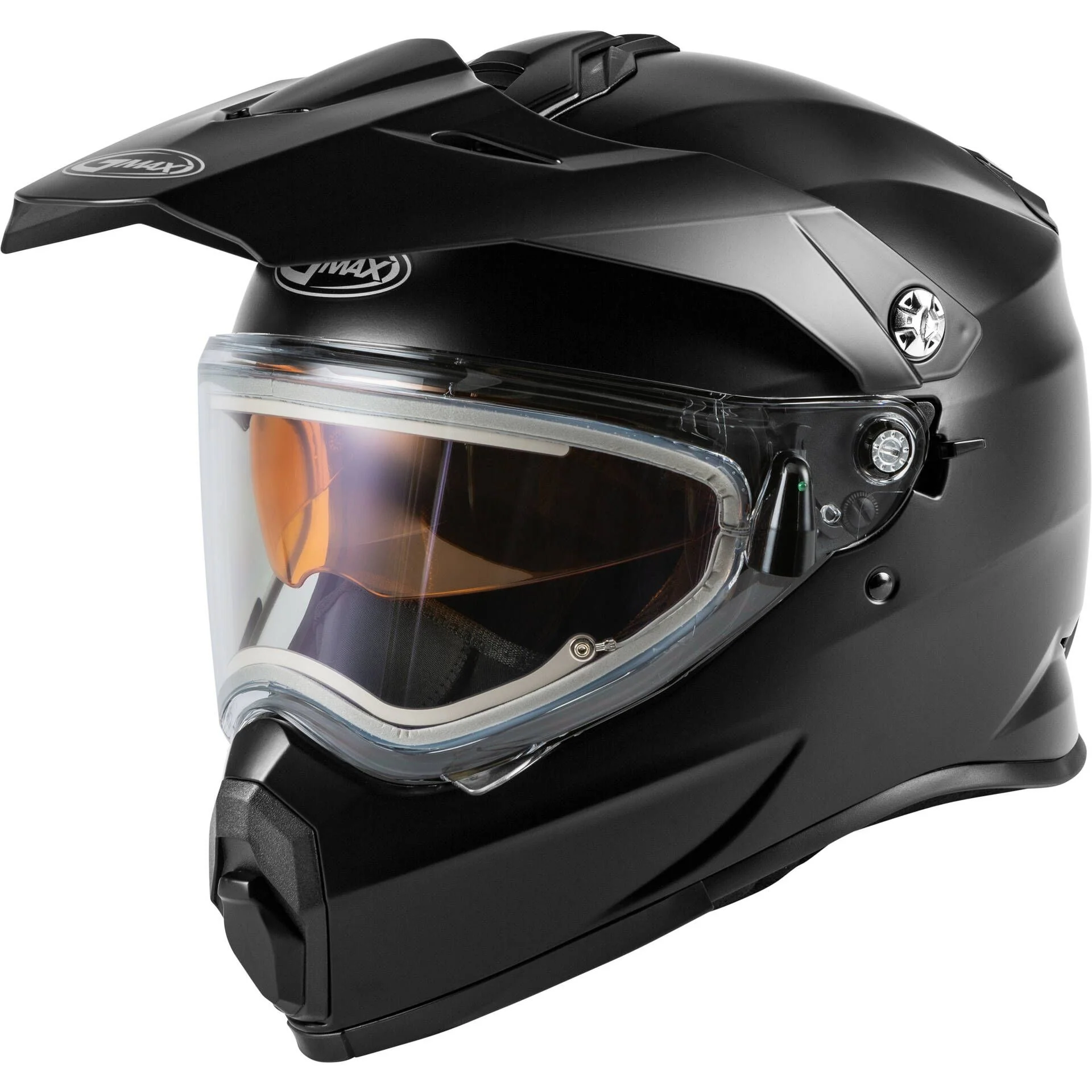 Gmax At-21 Solid Snow Touring Helmet with Electric Lens Shield - Image 2