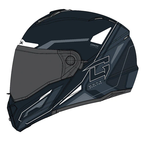 Gmax MD74 Spectre Helmet - Image 8