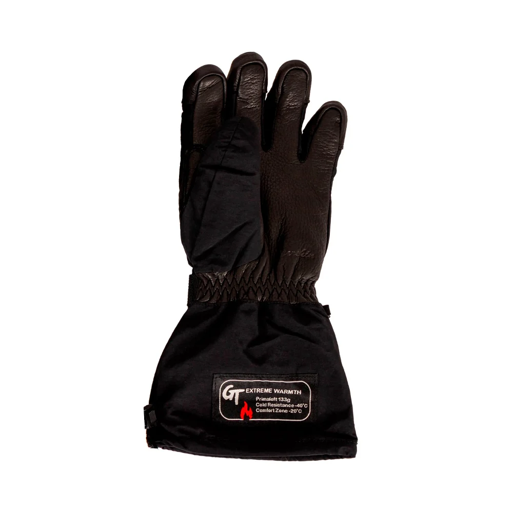 Green Trail Deer Skin Gloves - Image 2
