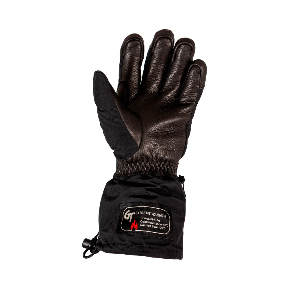 Green Trail Deer Skin Gloves - Image 3