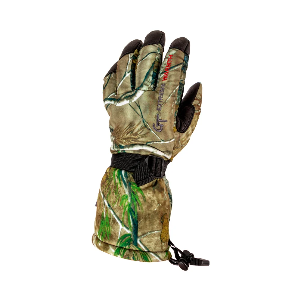 Green Trail Deer Skin Gloves - Image 4