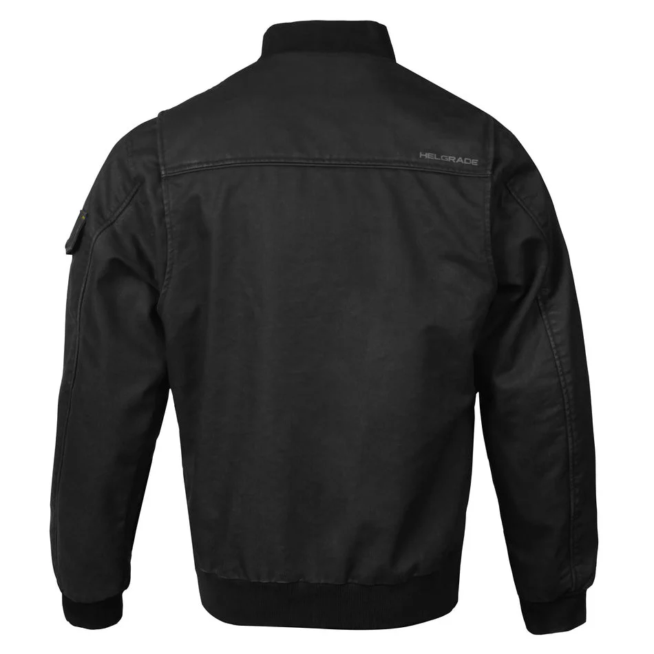 Helgrade Lancaster Waxed Canvas Flight Jacket - Image 2