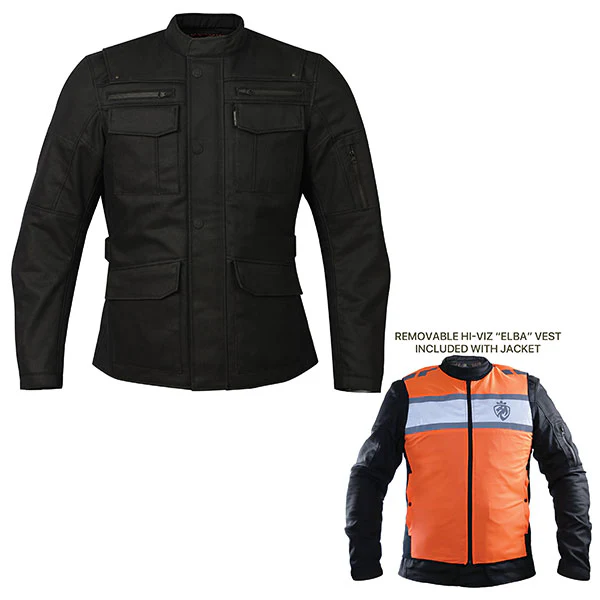 Helgrade Penn Water Resistant Waxed Jacket - Image 4