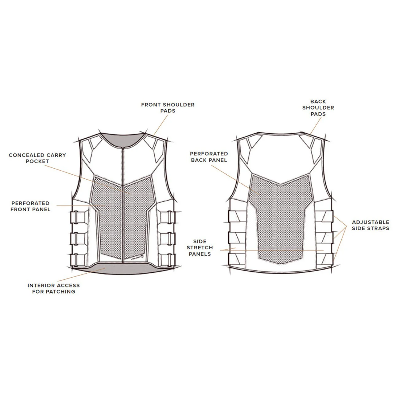 Highway 21 Women's Pearl Vest - Image 3