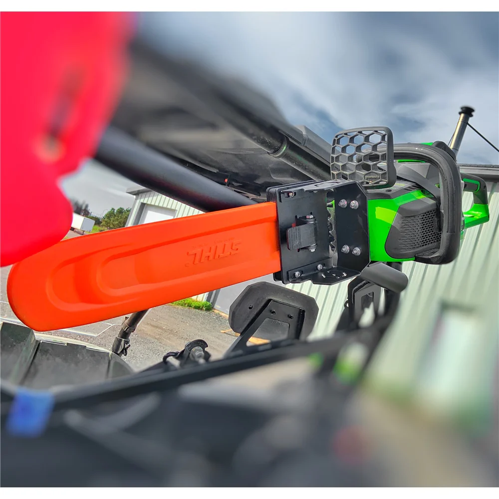 Itek Industries Chainsaw Holder For Tubing | Polaris Ranger - Image 6