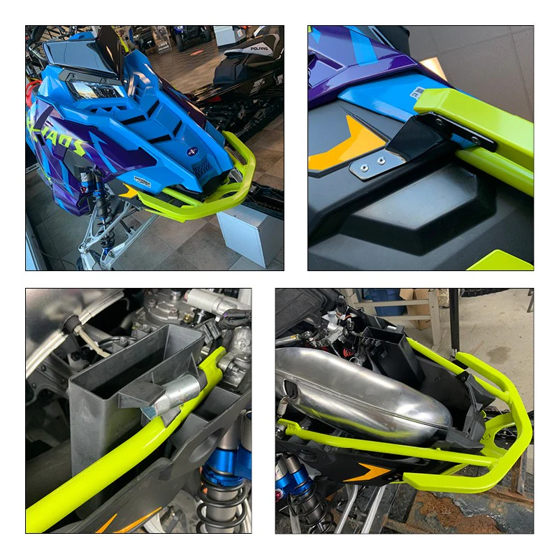 Itek Industries Powdercoat Front Bumper | Polaris Axys - Image 9