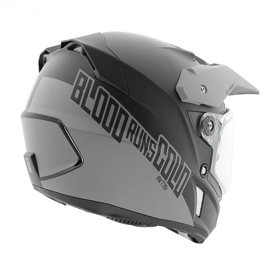 Joe Rocket Blood Runs Cold RKT 26 Dual Sport Helmet With Double Lens Shield - Image 10