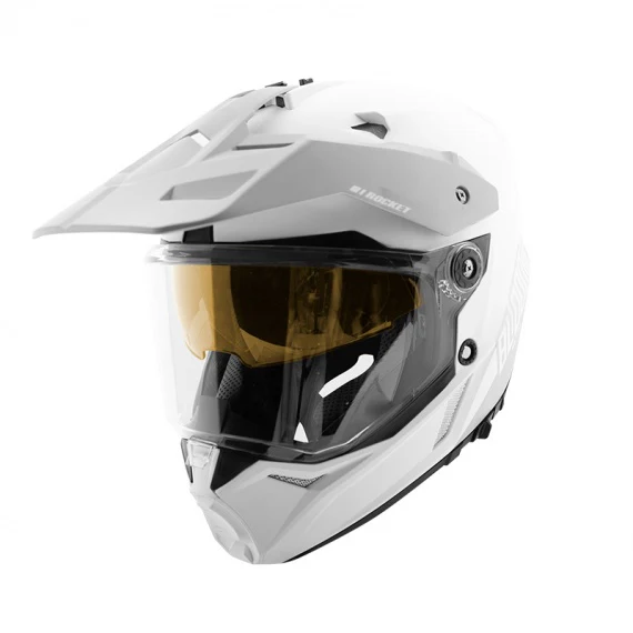 Joe Rocket Blood Runs Cold RKT 26 Dual Sport Helmet With Double Lens Shield - Image 11
