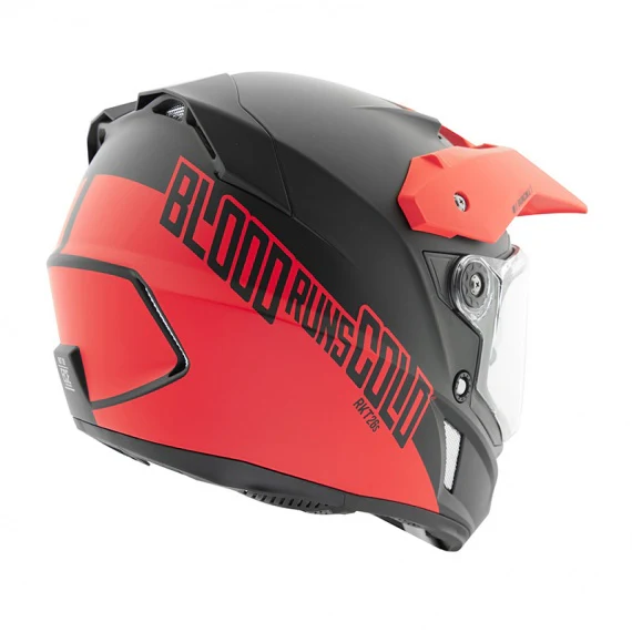 Joe Rocket Blood Runs Cold RKT 26 Dual Sport Helmet With Double Lens Shield - Image 2