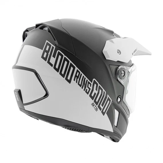 Joe Rocket Blood Runs Cold RKT 26 Dual Sport Helmet With Double Lens Shield - Image 6
