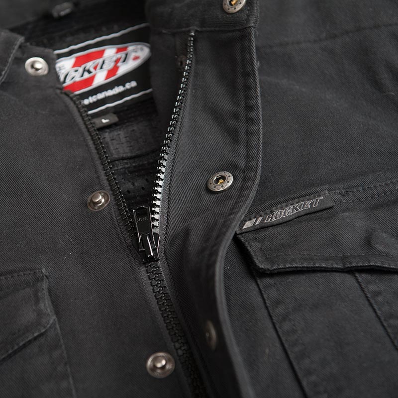 Joe Rocket Hogtown Armored Moto Shirt - Image 6
